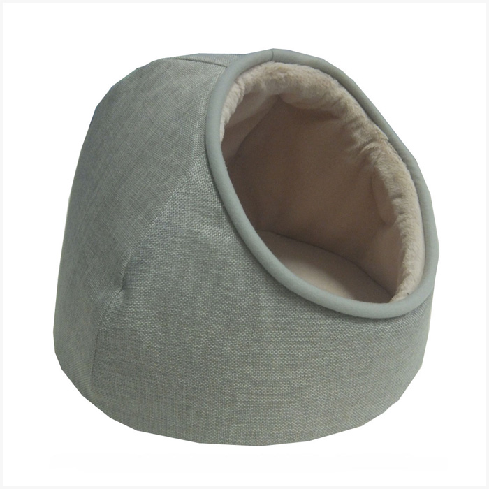 “Linen Look” Cat Hut – Comfortable Pet Inc.